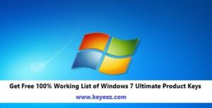 Get Free Windows 7 Ultimate Product Key