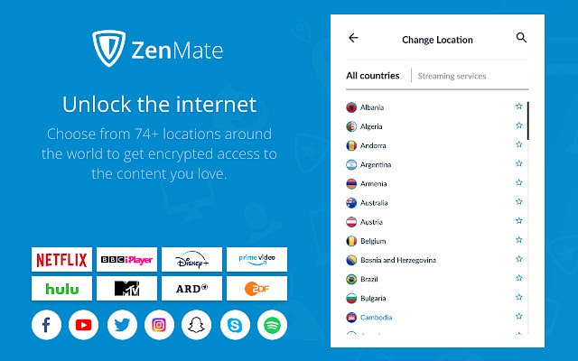 Zenmate VPN Premium Account Free