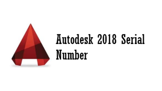 Autodesk 2018 Serial Number