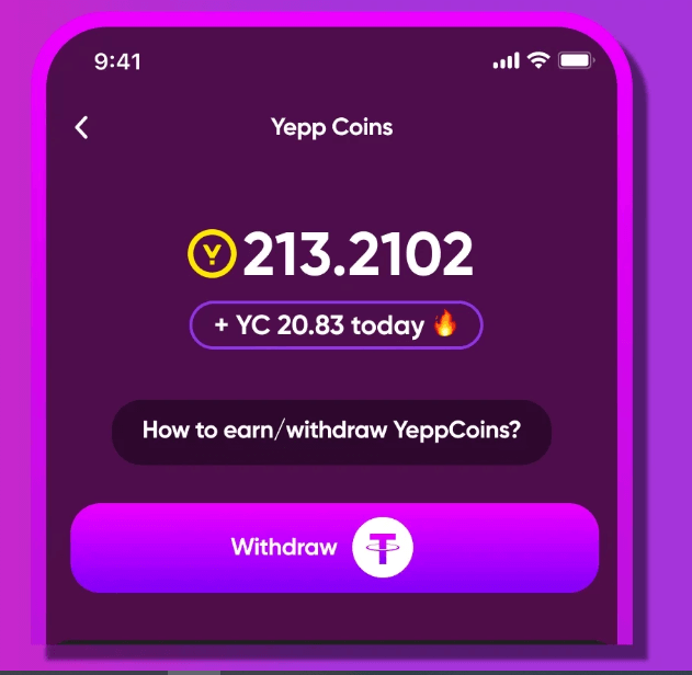 yepp Online Earning Apps
