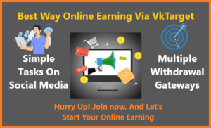 Best Way Online Earning Via VkTarget