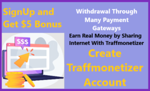 Earn Real Money by Sharing Internet With Traffmonetizer