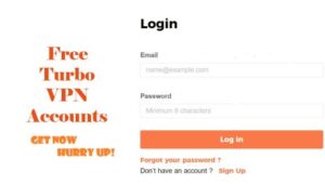 Turbo VPN Free Login and Password